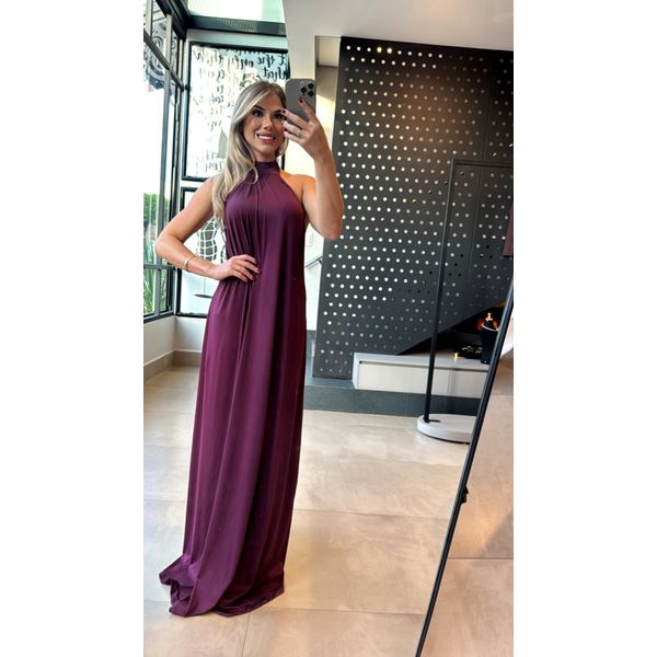 Vestido Bali Marsala