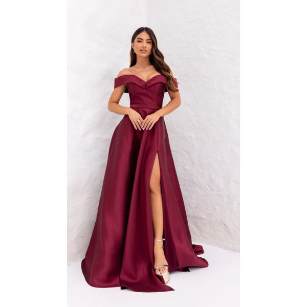 Vestido Anai Marsala 