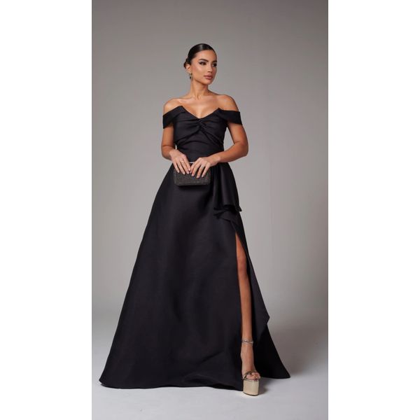 Vestido Anabel Preto