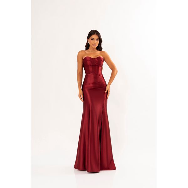 Vestido Bianca Vinho