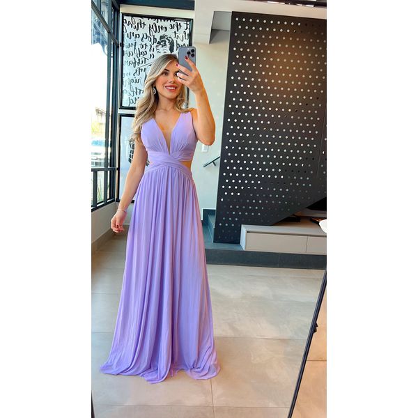 Vestido Isadora Lavanda