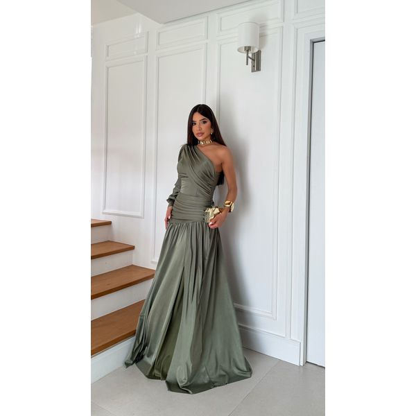 Vestido Nicole Verde Oliva 