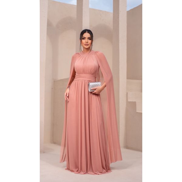 Vestido Romana Capa Rose