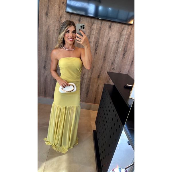 Vestido Maitê Amarelo 