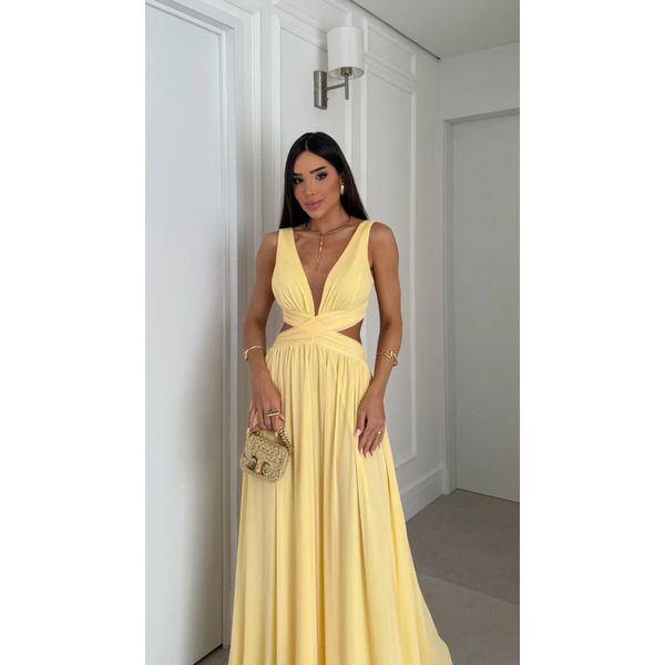 Vestido Isadora Amarelo