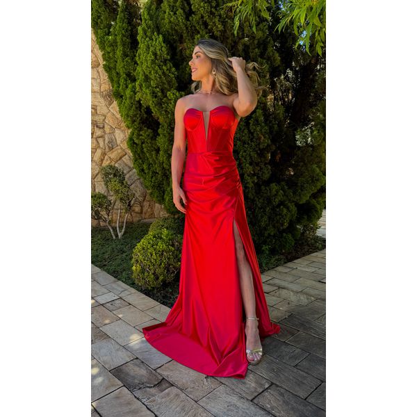 Vestido Marina Vermelho