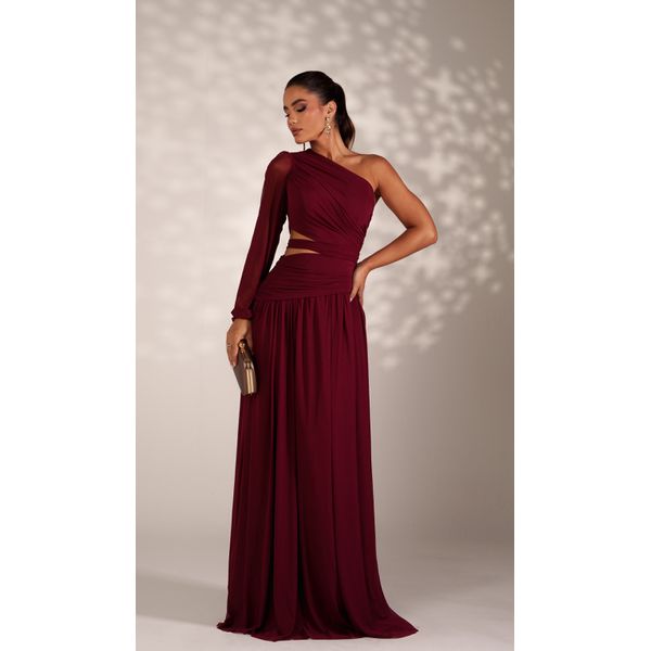 Vestido Stéfany Marsala