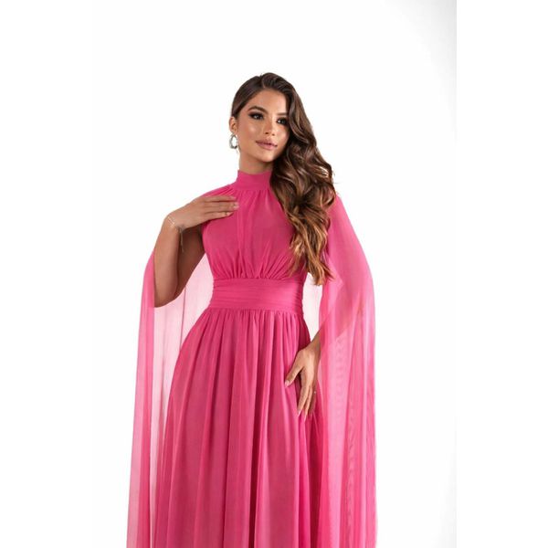 Vestido Romana Capa Pink