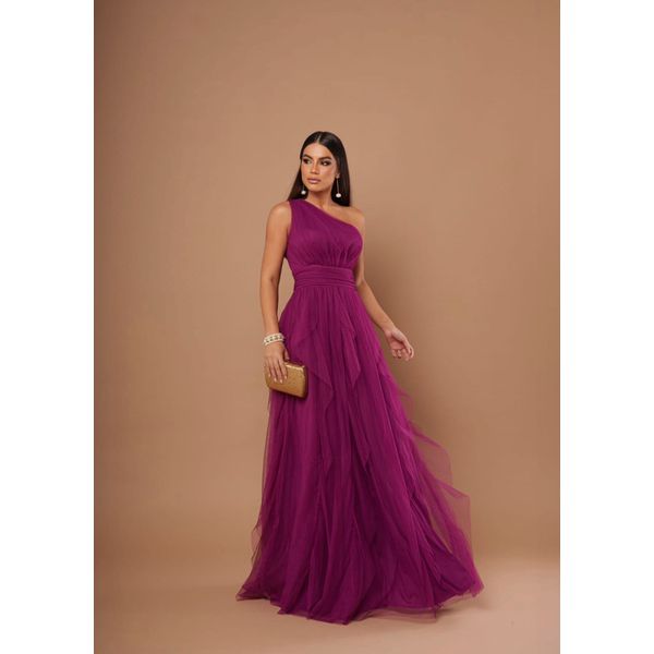 vestido sara fúcsia 