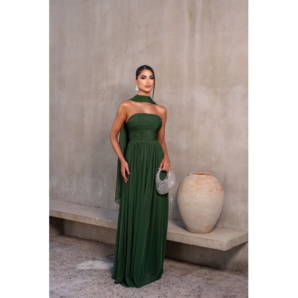 Vestido Coraline Verde Oliva