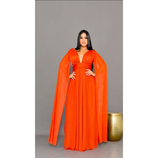 Vestido Pandora Laranja 