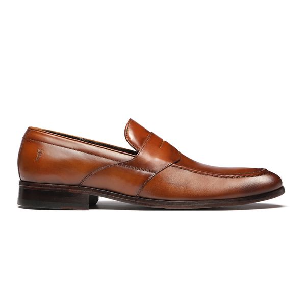 Sapato Masculino Mocassim Social Gcg Machiato Camel