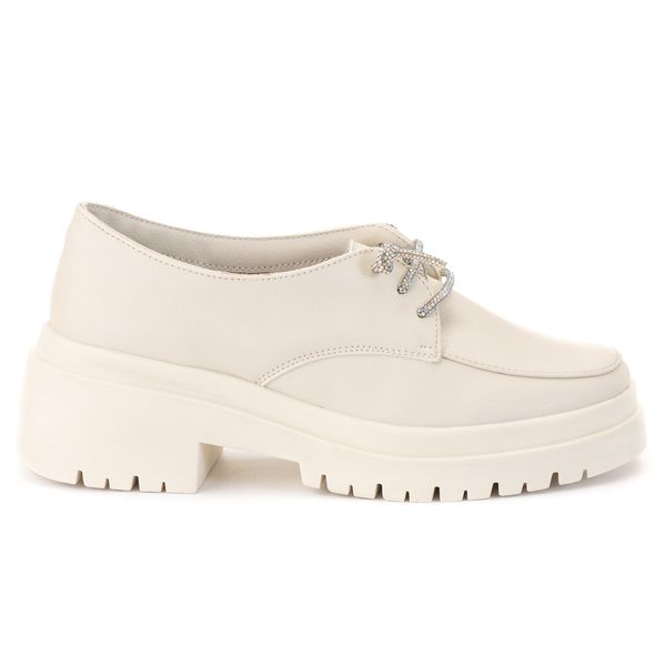 Mocassim Oxford Feminino Kylie Off White 