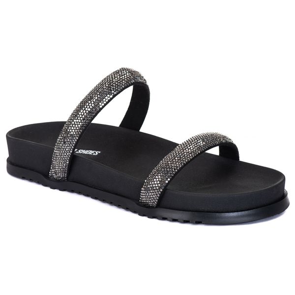 Papete Sandalia Feminina Malu Preto
