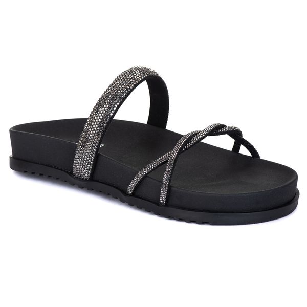 Papete Sandalia Feminina Jade Preto