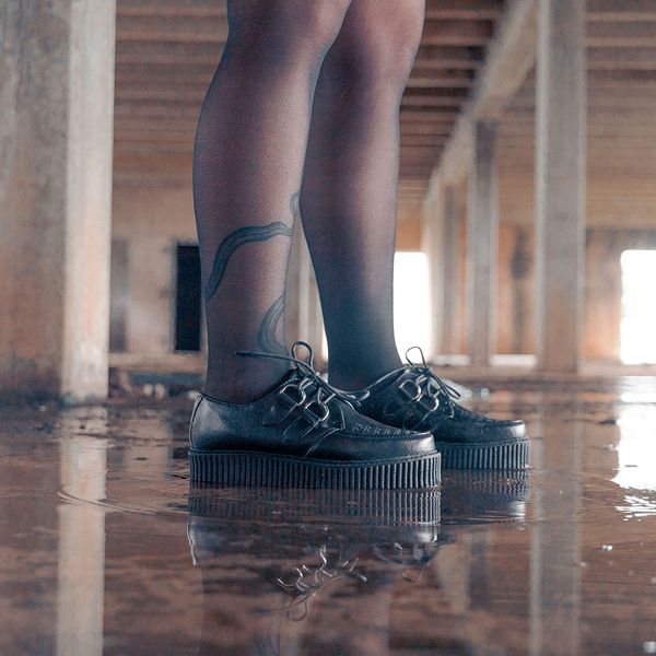 Creeper Preto Estilo Veggie Shoes | ESTILO VEGGIE SHOES