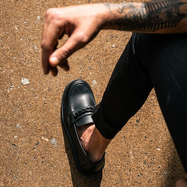 Sapato Mocassim York Estilo Veggie Preto ESTILO VEGGIE SHOES