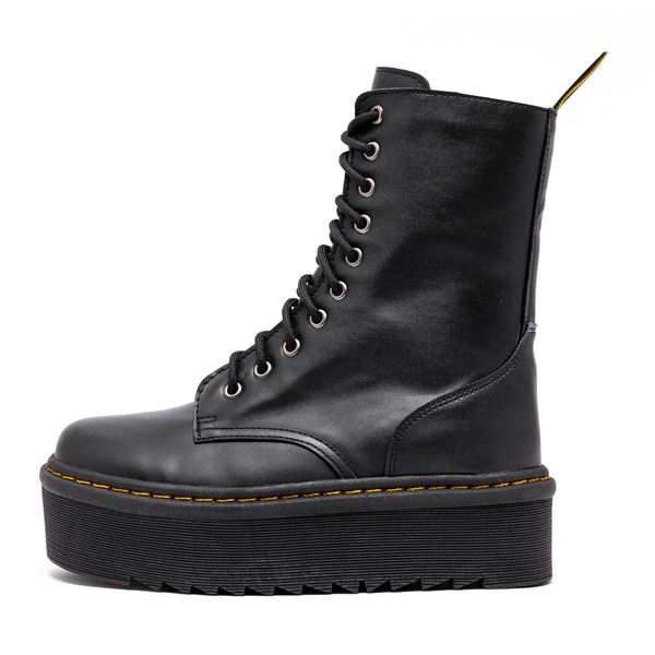 Coturno Plataforma Brienne Preto