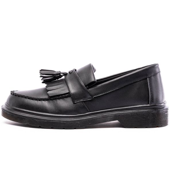 Sapato Mocassim Bambolim Estilo Veggie Preto