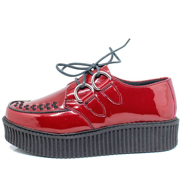 Creeper Camurça Vinho Estilo Veggie Shoes