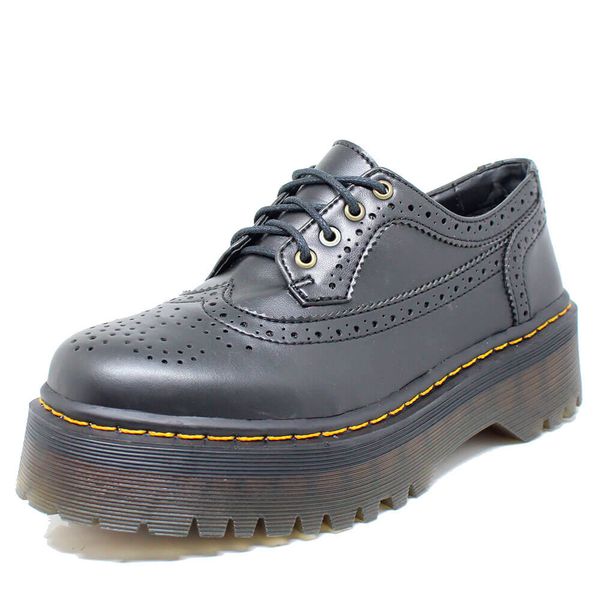 Sapato Oxford Estilo Veggie Greta Preto 