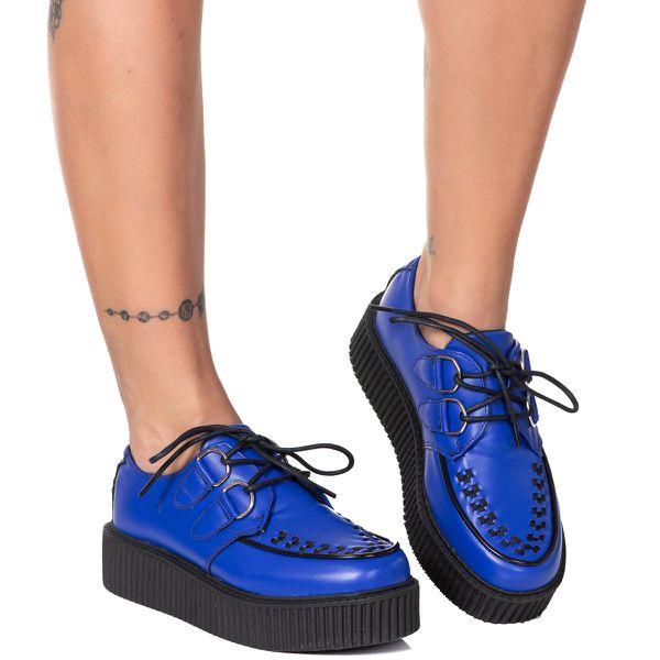 Creeper Estilo Veggie Shoes Azul Gentiana