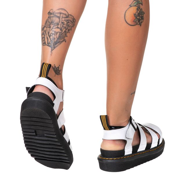 Sandalia baixa branca sales