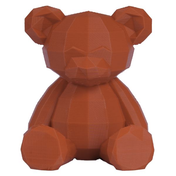 Brinquedo Pelúcia Urso Ted com Suéter Listrado Vermelho e Branco