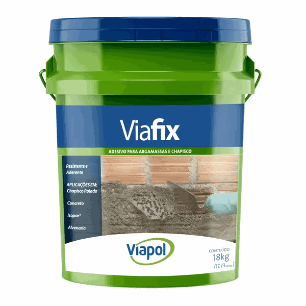 Viafix Viapol Incorporador de Aderência 18 Litros 
