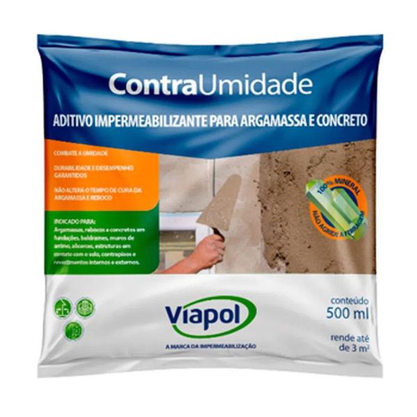 Contra Umidade Viapol Sachê de 500ml
