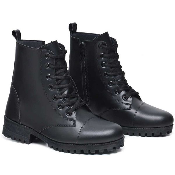 Bota Coturno Sandy Preta