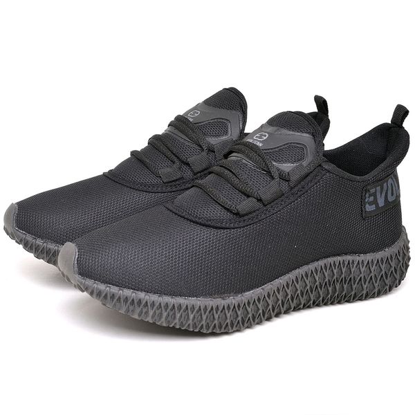 Tênis Boost Unissex Evoltenn Esporte Casual Colmeia Black