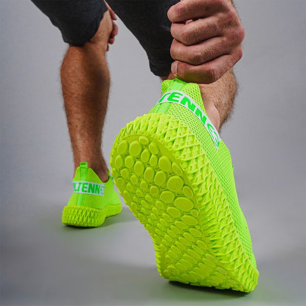 Tênis Boost Feminino Evoltenn Esporte Casual Colmeia Verde