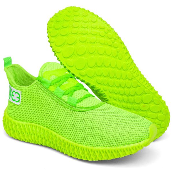 Tênis Boost Masculino Evoltenn Esporte Casual Colmeia Verde