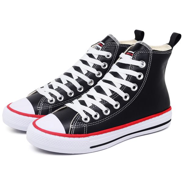 Tênis botinha hot sale preto