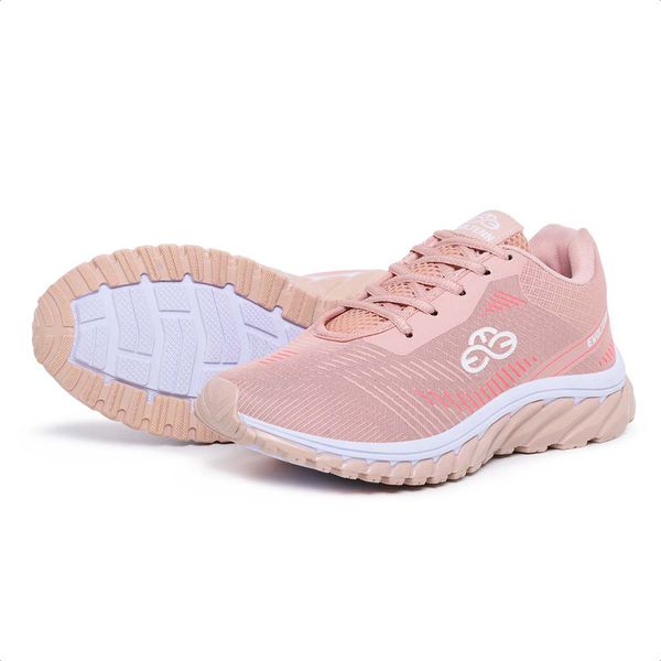 Tênis Feminino Esportivo Evoltenn Tube Runner Nude