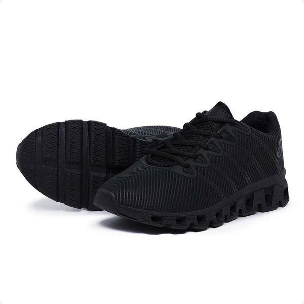 Tênis Masculino Esportivo Evoltenn Running Nuvem Black