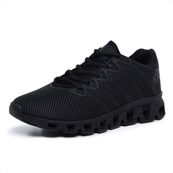 Tênis Masculino Esportivo Evoltenn Running Nuvem Black