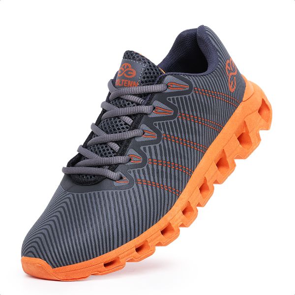 Tênis Masculino Esportivo Evoltenn Running Nuvem Cinza