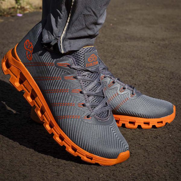 Tênis Masculino Esportivo Evoltenn Running Nuvem Cinza