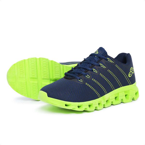 Tênis Masculino Esportivo Evoltenn Running Nuvem Marinho