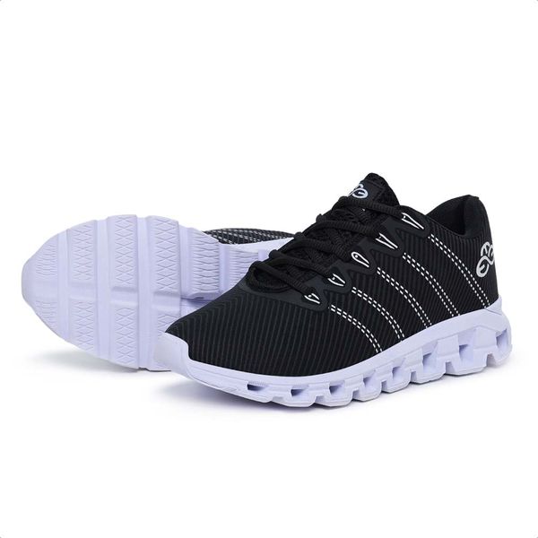 Tênis Masculino Esportivo Evoltenn Running Nuvem Preto