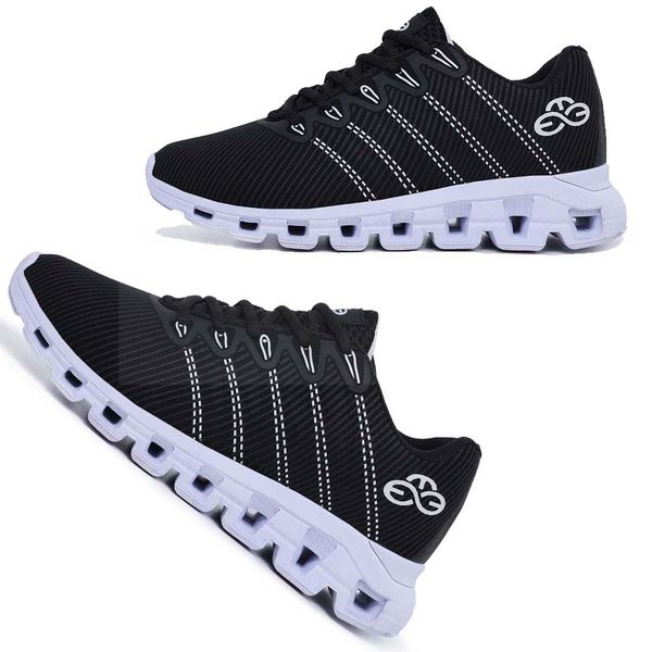 Tênis Masculino Esportivo Evoltenn Running Nuvem Preto