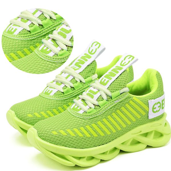 Tenis nike infantil sales verde