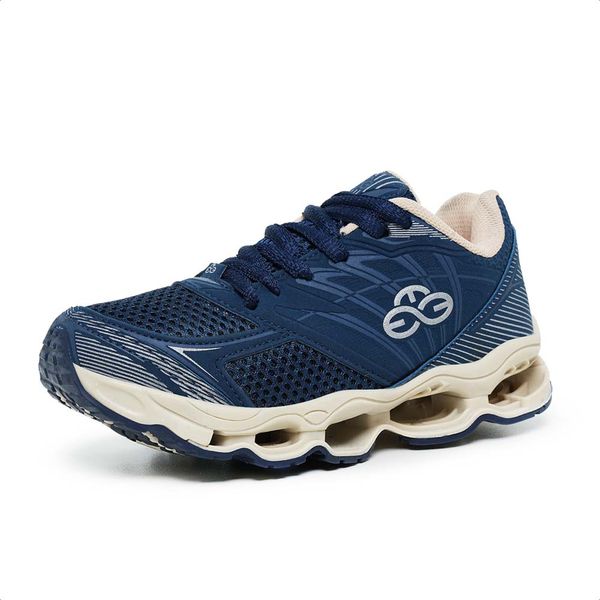Tênis Infantil Masculino Evoltenn Turbo Kids Marinho