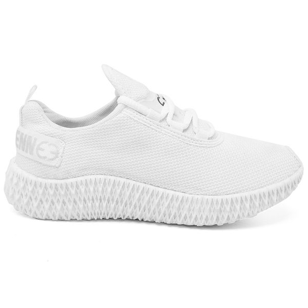 Tênis Infantil Esportivo Evoltenn Colmeia Branco