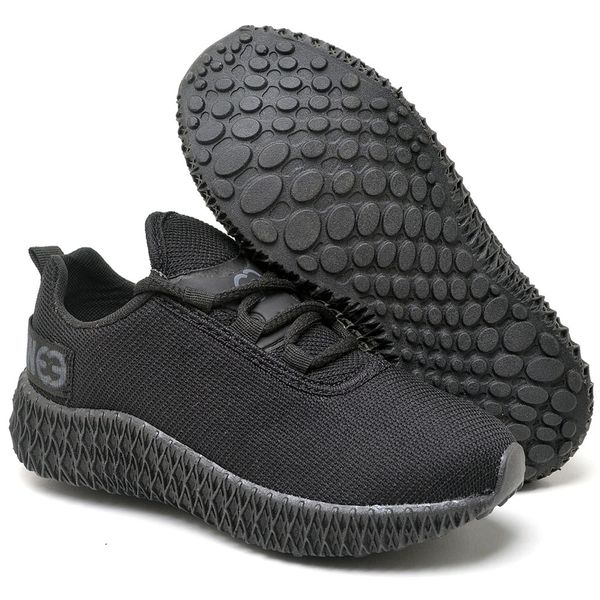 Tênis Infantil Esportivo Evoltenn Colmeia Black