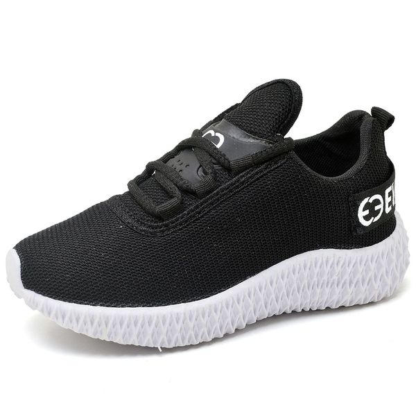 Tênis Infantil Esportivo Evoltenn Colmeia Preto Branco