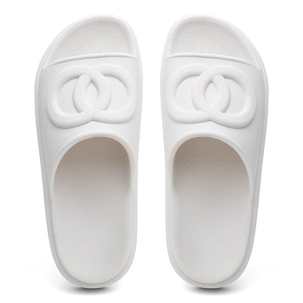 Chinelo Feminino Nuvem Ultra Leve Confortavel Tendencia Branca