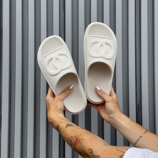 Chinelo Feminino Nuvem Ultra Leve Confortavel Tendencia Branca